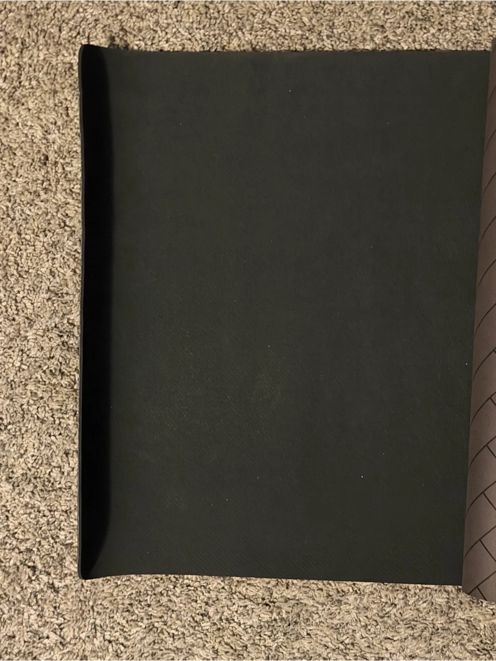 Dark Brown Paw Prints and Chevron Design Pet Food Mat 23”x15”